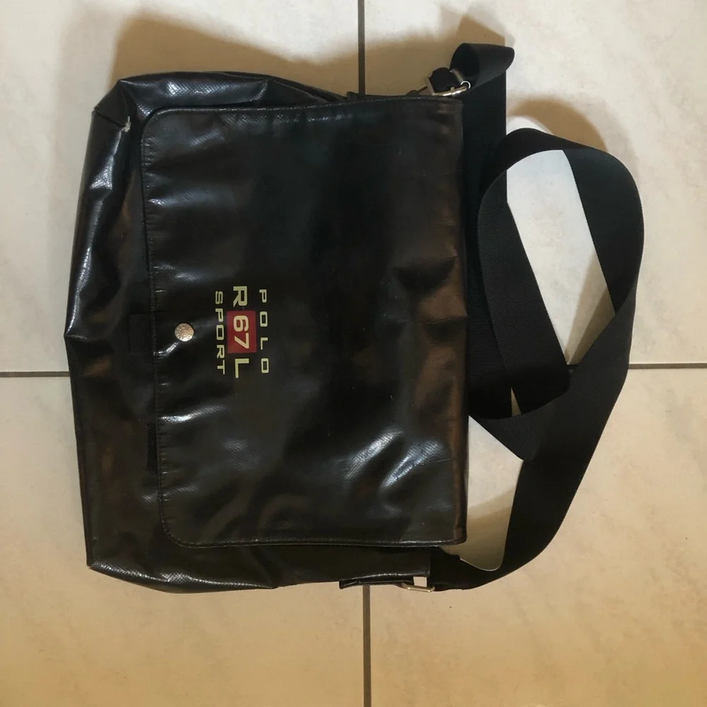 Polo Ralph Lauren vintage messenger bag. Crossbody bag.